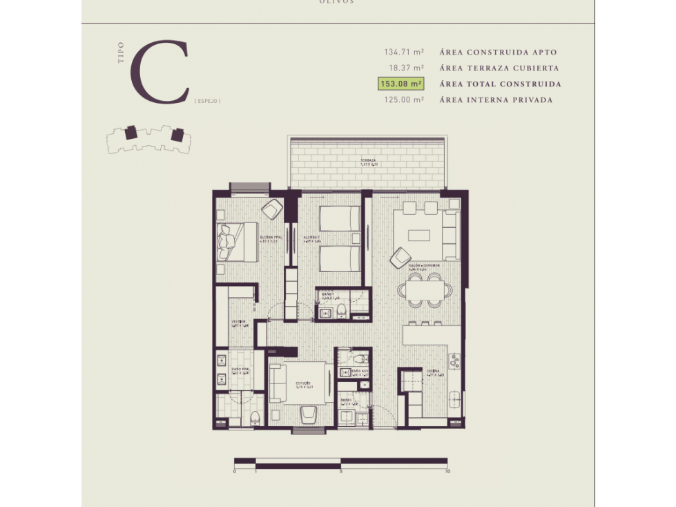 Apartamento en venta en Serena Del Mar, Cartagena · foto 24 de 24