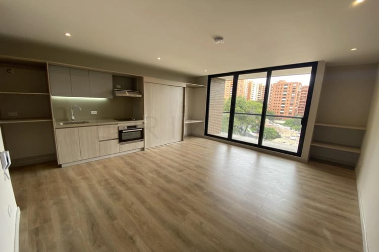 Apartamento de 1 alcoba en venta en Santa Ana, Bogotá, 37 m² · foto 3 de 9