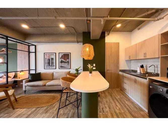 Apartaestudio en venta en Laureles, Medellín, 52 m² · foto 3 de 14