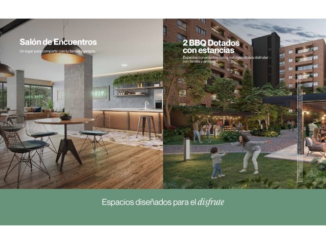 Apartamento de 2 alcobas en venta en Los Colegios, Rionegro, 68 m² · foto 9 de 12