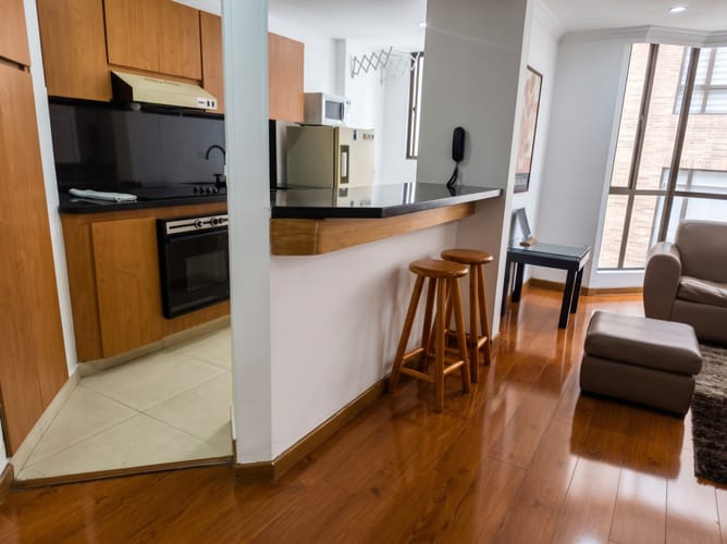Apartamento de 2 alcobas en venta en La Carolina, Bogotá, 74 m² · foto 6 de 17