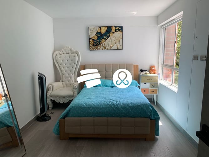 Apartamento de 2 alcobas en venta en Las Lomitas, Sabaneta, 65 m² · foto 12 de 17