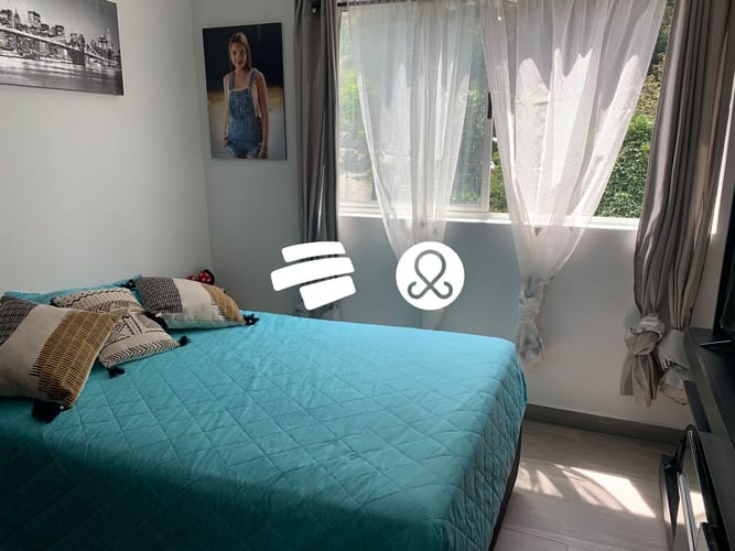 Apartamento de 2 alcobas en venta en Las Lomitas, Sabaneta, 65 m² · foto 15 de 17