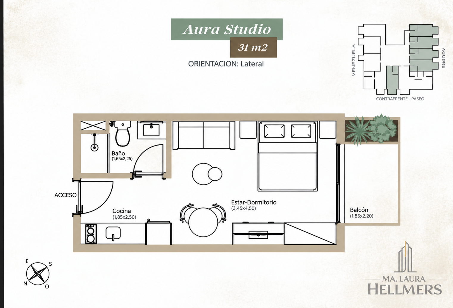 Departamento en venta en Las Lomas