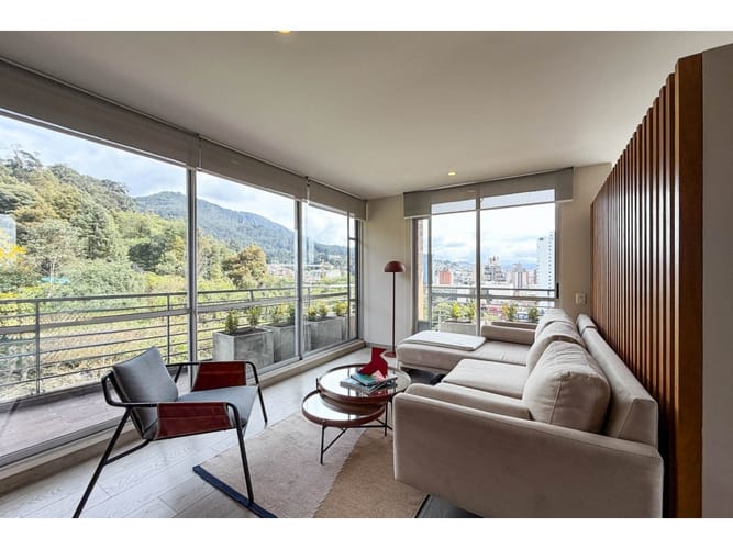 Apartamento de 1 alcoba en venta en Bosque Izquierdo, Bogotá, 56 m² · foto 3 de 21