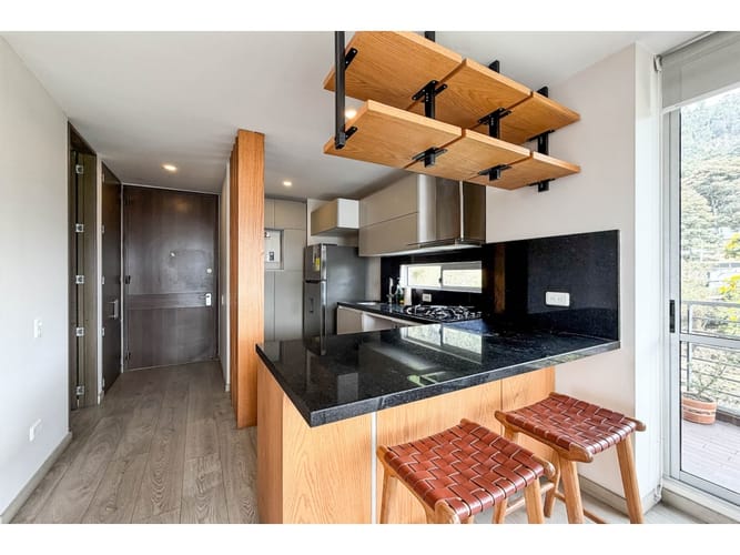 Apartamento de 1 alcoba en venta en Bosque Izquierdo, Bogotá, 56 m² · foto 9 de 21