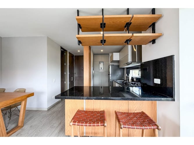 Apartamento de 1 alcoba en venta en Bosque Izquierdo, Bogotá, 56 m² · foto 10 de 21
