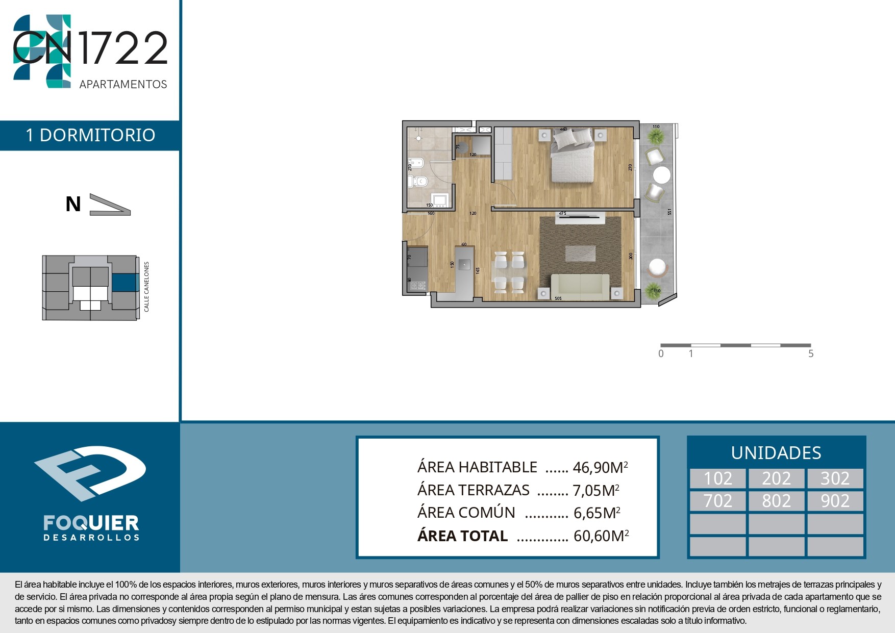 Apartamento de Lujo a Estrenar con Terraza y Vistas Panorámicas - Alquiler · Foto 12