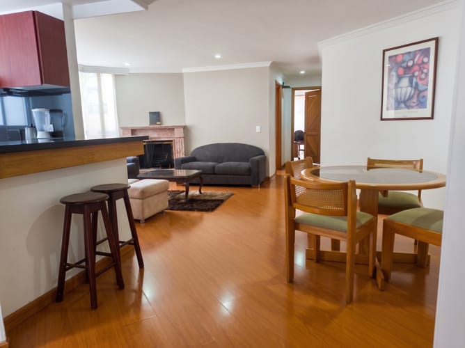 Apartamento de 2 alcobas en venta en La Carolina, Bogotá, 72 m² · foto 4 de 16
