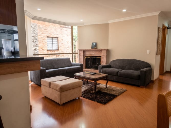 Apartamento de 2 alcobas en venta en La Carolina, Bogotá, 72 m² · foto 5 de 16