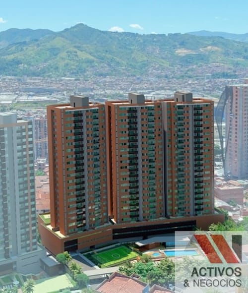 Apartamento de 3 alcobas en venta en Las Lomitas, Sabaneta, 78 m² · foto 3 de 3