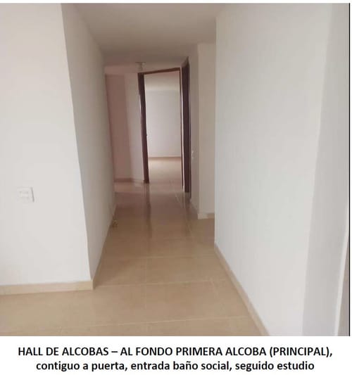 Apartamento de 3 alcobas en arriendo en Conjunto Residencial Mirador Del Mar Ii, Barranquilla, 90 m² · foto 6 de 11