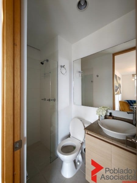 Apartamento de 2 alcobas en arriendo en Loma Del Esmeraldal, Envigado, 72 m² · foto 12 de 19