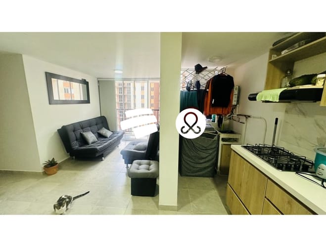 Apartamento de 3 alcobas en venta en La Navarra, Bello, 48 m² · foto 10 de 14
