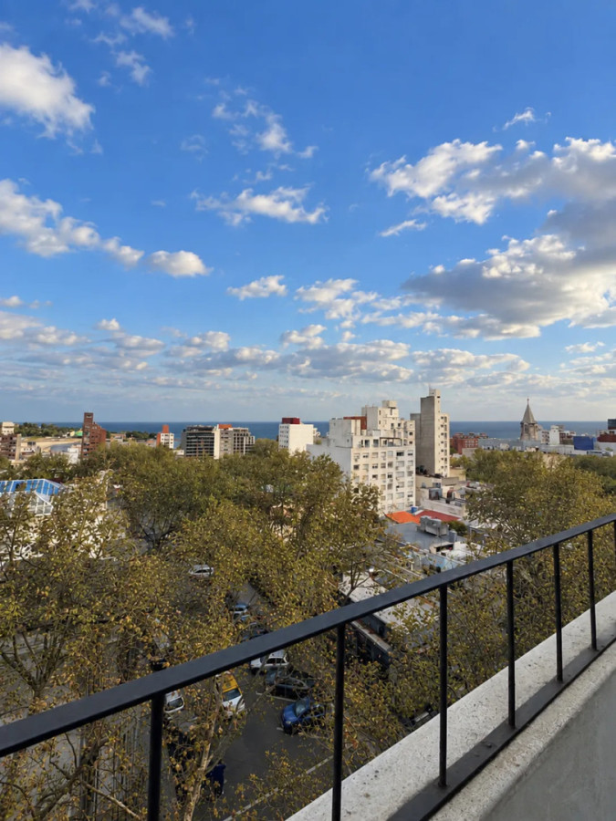 Alquiler Apartamento De 2 Dormitorios Terraza Vista Al Mar Muy Luminoso En Parque Rodó · Foto 10