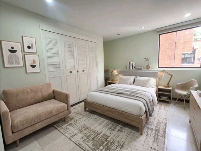 Apartamento en venta en Los Naranjos, Medellín · foto 4 de 6