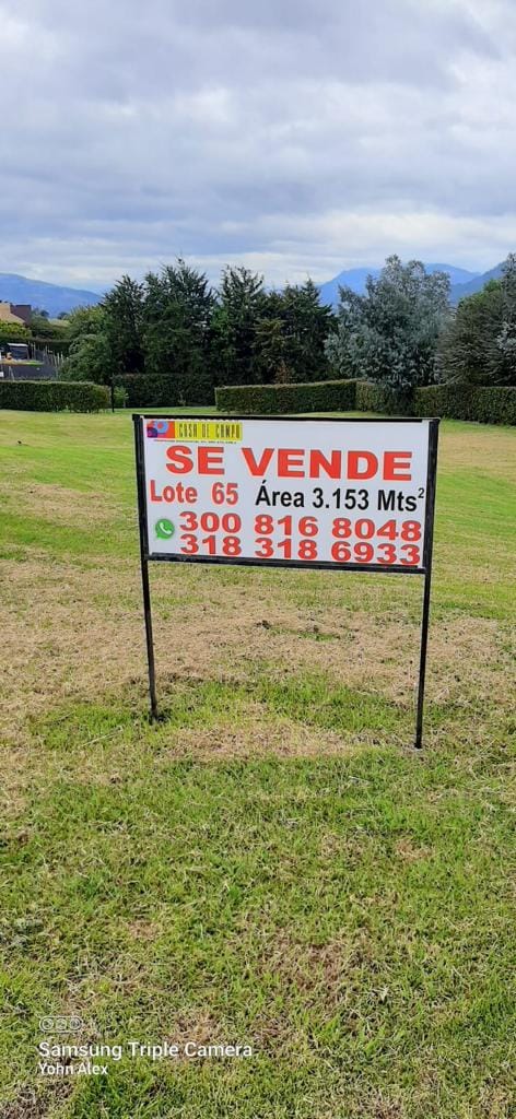 Lote en venta en Conjunto Casa De Campo, La Calera, 3153 m² · foto 5 de 11