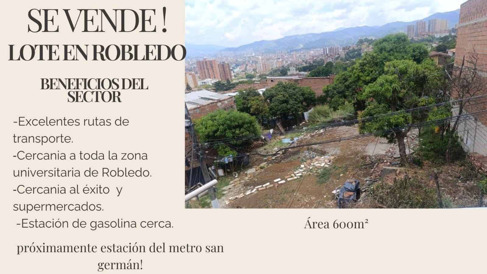 Bilde 1 av eiendommen som annonseres i Medellín