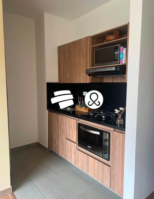 Apartamento de 2 alcobas en venta en Loma De La Doctora, Sabaneta, 58 m² · foto 3 de 12
