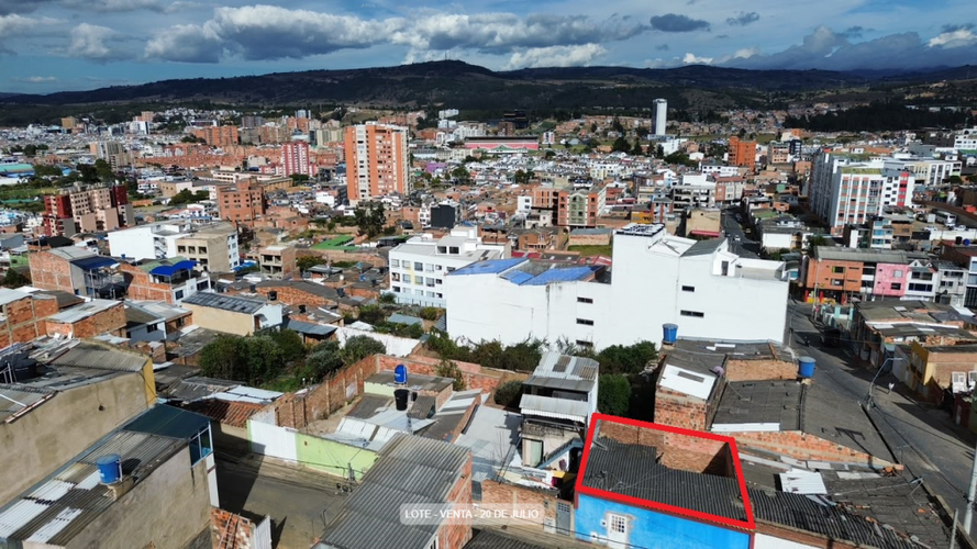 Lote en venta en 20 De Julio, Tunja, 77 m² · foto 3 de 5