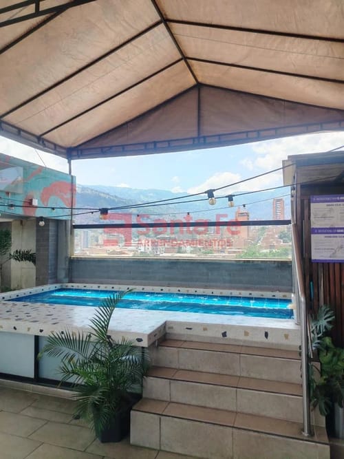 Apartamento en arriendo en Gerona, Medellín, 30 m² · foto 9 de 10