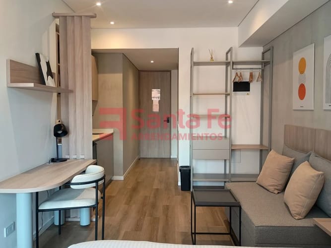 Apartamento en arriendo en Conquistadores, Medellín, 30 m² · foto 2 de 10