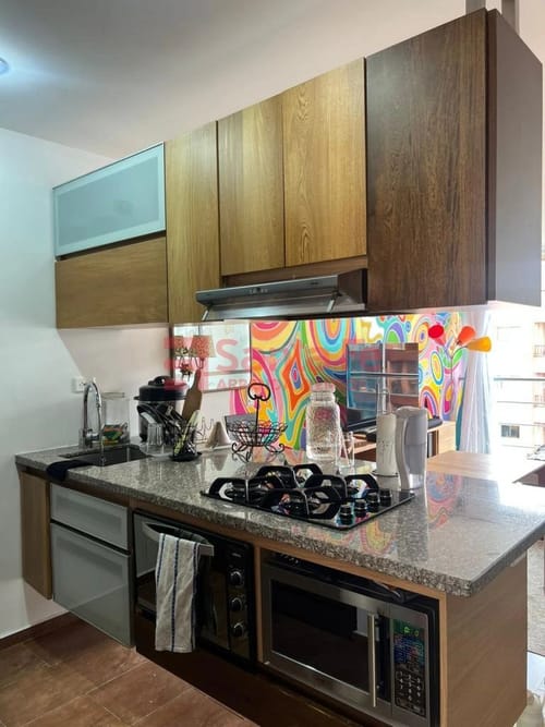 Apartamento de 1 alcoba en arriendo en Conquistadores, Medellín, 40 m² · foto 5 de 10