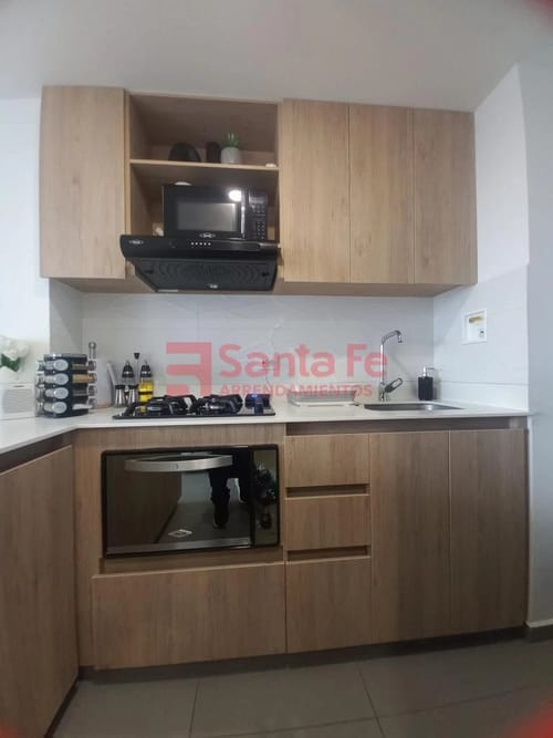 Apartamento de 1 alcoba en arriendo en Shellmar, Medellín, 60 m² · foto 4 de 10