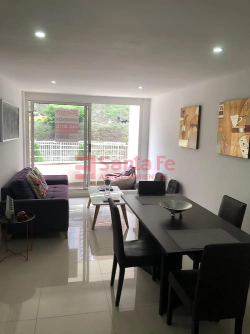 Apartamento de 1 alcoba en arriendo en Loma Del Indio, Medellín, 51 m² · foto 2 de 10