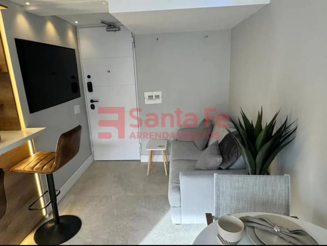 Apartamento de 1 alcoba en arriendo en Pajarito, Medellín, 45 m² · foto 3 de 10