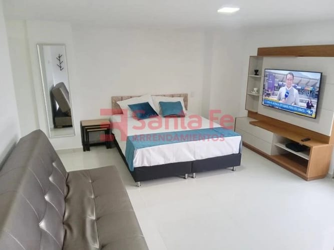 Apartamento de 1 alcoba en arriendo en Urbanizacion Villa Linda, Medellín, 38 m² · foto 2 de 10