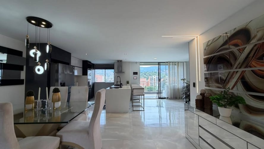 Apartamento de 3 alcobas en arriendo en Laureles, Medellín, 106 m² · foto 8 de 24