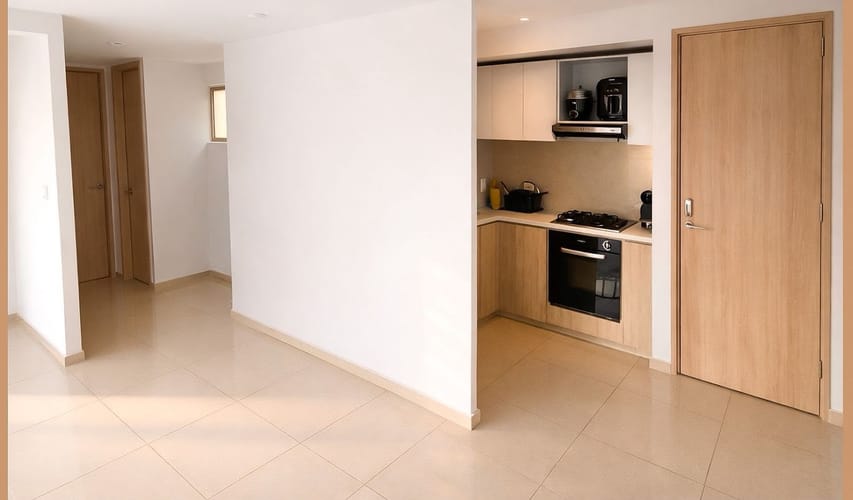 Apartamento de 2 alcobas en venta en Brisas De Los Alamos, Cali, 57 m² · foto 4 de 11