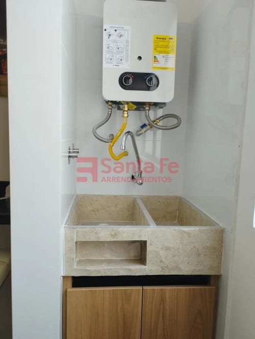 Apartamento de 1 alcoba en arriendo en Belen Malibu, Medellín, 38 m² · foto 8 de 10