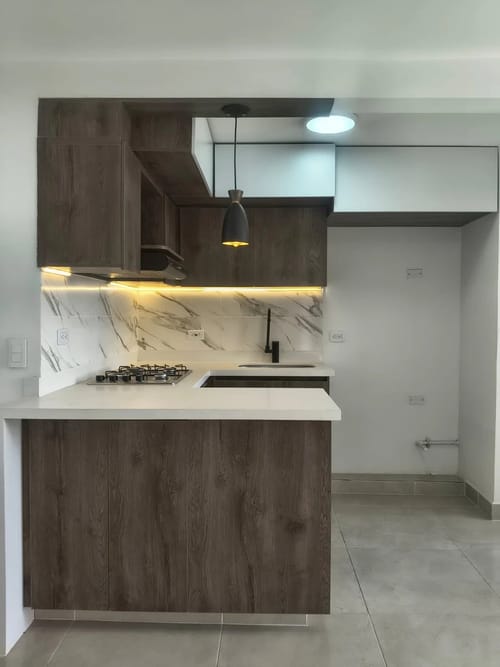 Apartamento de 2 alcobas en arriendo en Cuatro Esquinas, Rionegro, 55 m² · foto 5 de 10