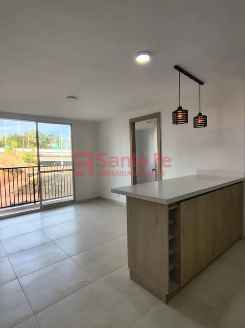 Apartamento de 2 alcobas en arriendo en Abreo, Rionegro, 48 m² · foto 3 de 10