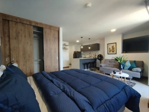 Apartamento de 1 alcoba en arriendo en Ciudad Del Río, Medellín, 48 m² · foto 11 de 12