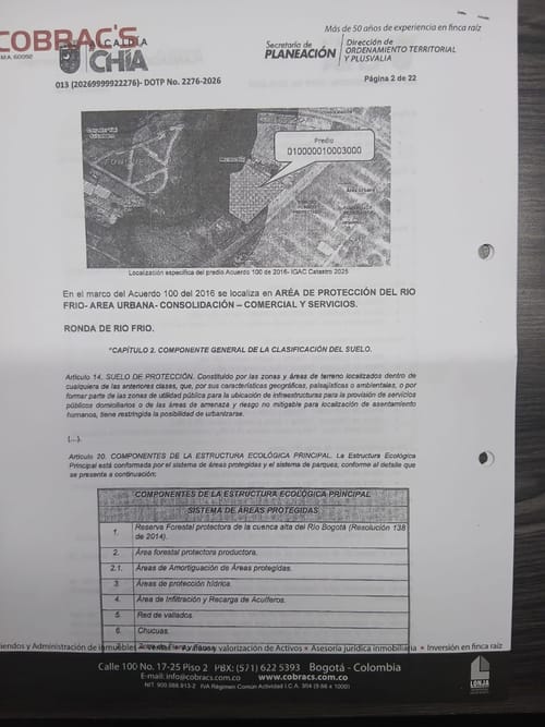 Lote en venta en La Siata, Chía · foto 8 de 24