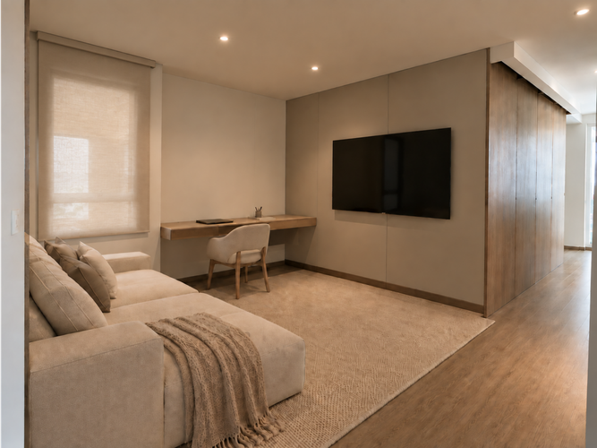 Apartamento de 3 alcobas en arriendo en Los Balsos, Medellín, 148 m² · foto 4 de 8