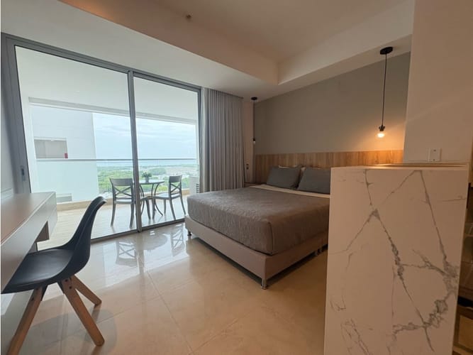 Apartaestudio en venta en Crespo, Cartagena, 43 m² · foto 2 de 8