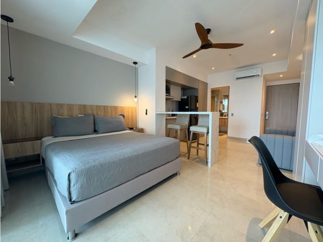 Apartaestudio en venta en Crespo, Cartagena, 43 m² · foto 6 de 8