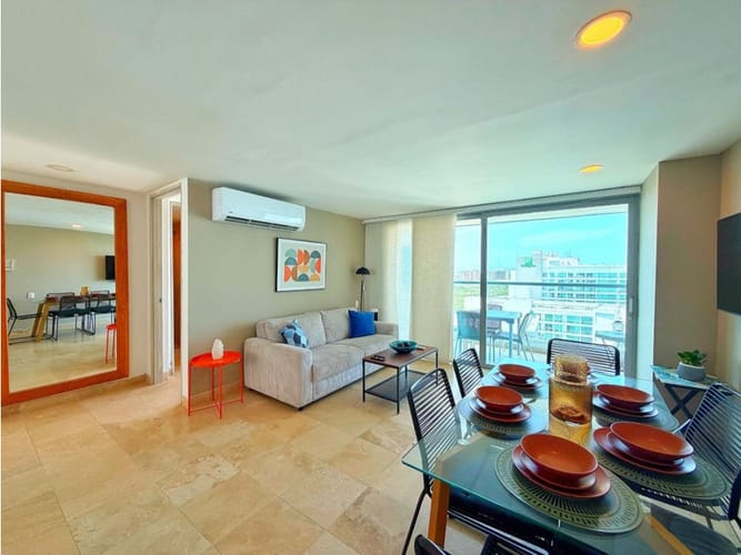 Apartamento de 2 alcobas en venta en La Boquilla, Cartagena, 70 m² · foto 5 de 13