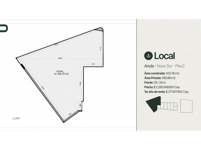 Local en venta en Romelia Alta, Dosquebradas, 425 m² · foto 16 de 16