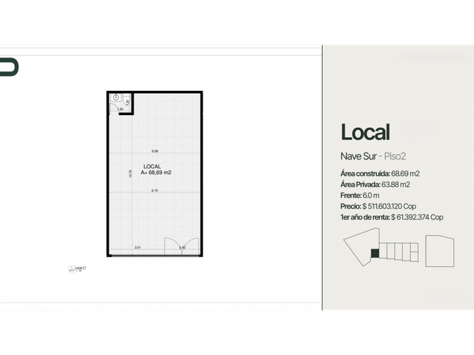 Local en venta en Romelia Alta, Dosquebradas, 68 m² · foto 16 de 16
