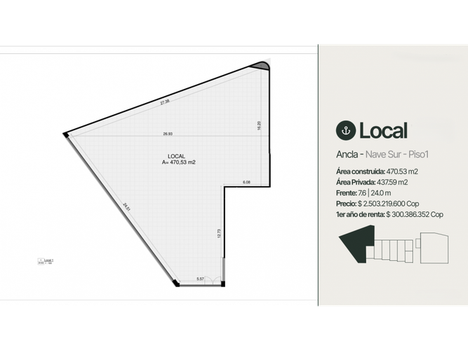 Local en venta en Romelia Alta, Dosquebradas, 470 m² · foto 16 de 16