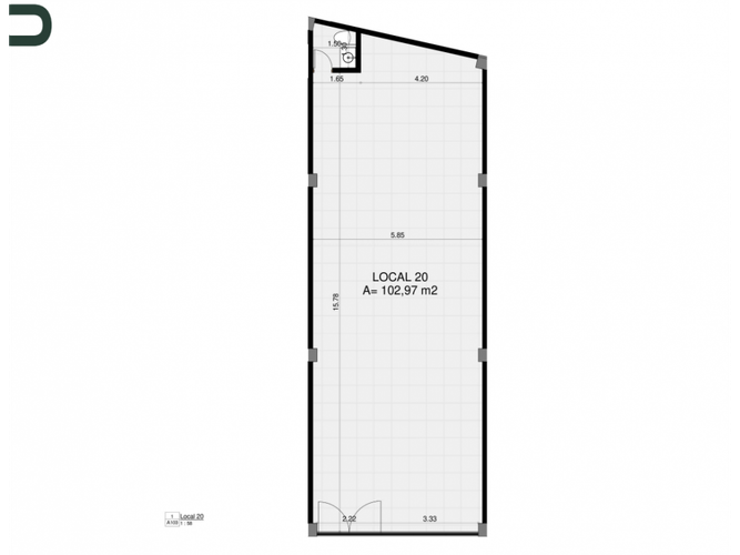 Local en venta en Romelia Alta, Dosquebradas, 102 m² · foto 14 de 14