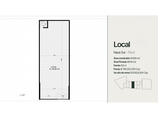 Local en venta en Romelia Alta, Dosquebradas, 95 m² · foto 16 de 16