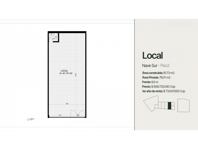 Local en venta en Romelia Alta, Dosquebradas, 81 m² · foto 16 de 16