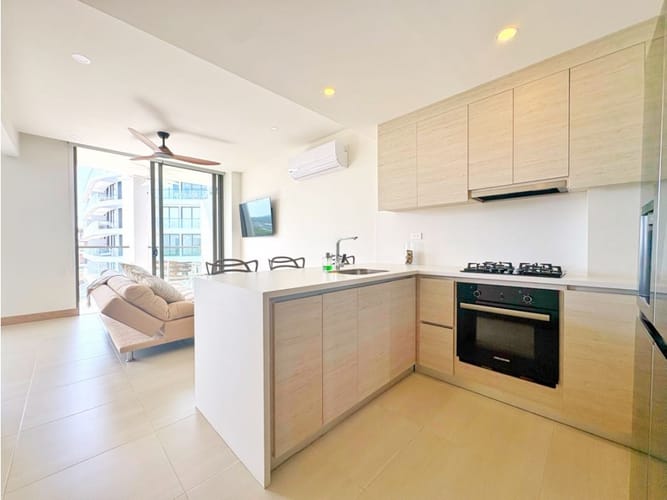 Apartamento de 2 alcobas en venta en Serena Del Mar, Cartagena, 76 m² · foto 5 de 13