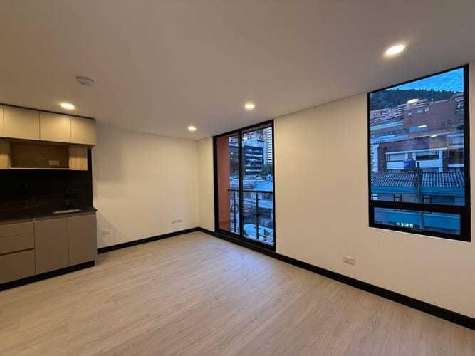Apartamento de 1 alcoba en arriendo en Santa Barbara Oriental, Bogotá, 37 m² · foto 4 de 24